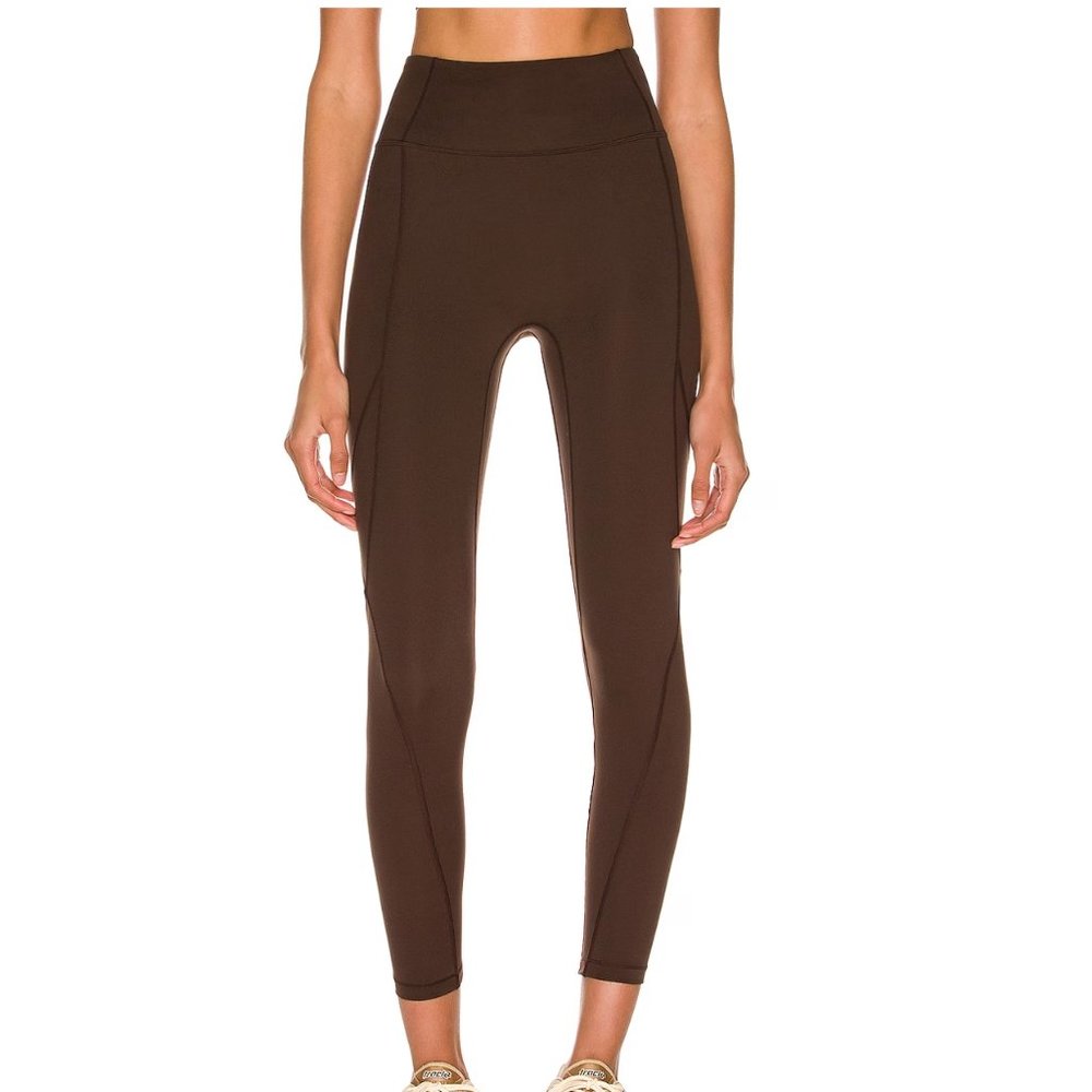 NWT Le Ore Lucca High Rise Legging in Chocolate